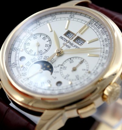 Patek Philippe Perpetual Calendar Chronograph 41mm Ewiger Kalender Mondphase Ref 5270j De Auslieferung