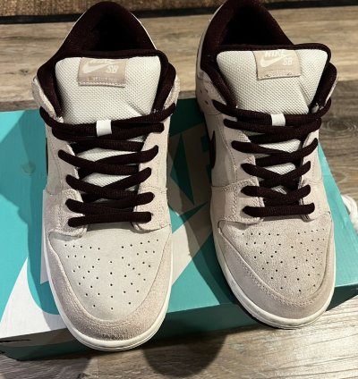Nike Sb Dunk Low Desert Sand Mahogany