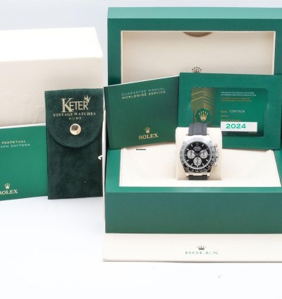 Rolex Daytona Ref 126519ln - Dial Black - New 2024 - Full Set