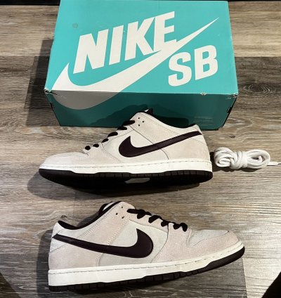 Nike Sb Dunk Low Desert Sand Mahogany