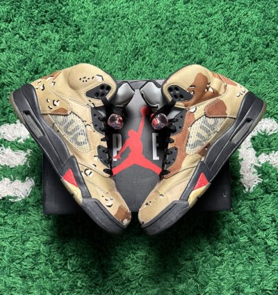 Jordan 5 Supreme Desert Camo