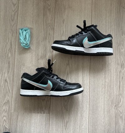 Nike Sb Dunk Low Diamond Supply Co Black Diamond