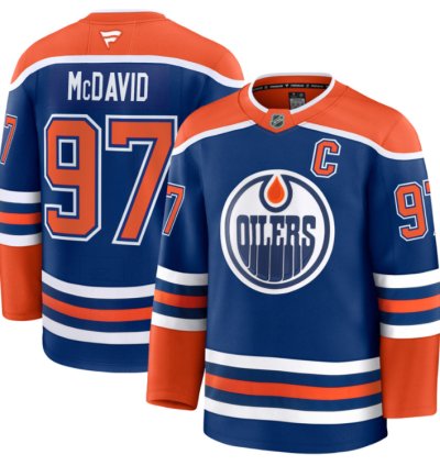 Mens Connor Mcdavid Jersey 97 Edmonton Oilers 2025 Premium Home All Stitched