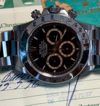 Rolex Daytona Ref 16520 Serial Patrizzi Dial Full Set Top Condition