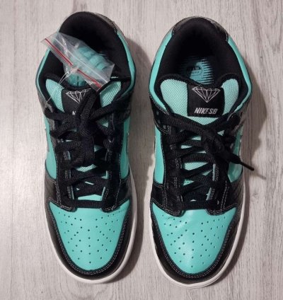 Nike Sb Dunk Low Diamond Supply Co Tiffany