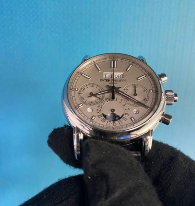 Patek Philippe Perpetual Calendar Chronograph 5204p-010 White Perpetual Calendar Chronograph