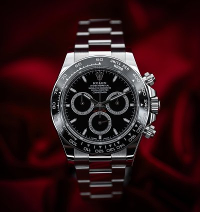 Rolex Daytona Reverse Panda Black Dial 40mm 126500ln Box Papers Mint Condition 2024