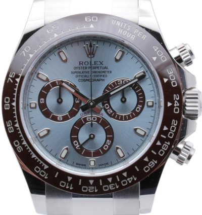 Rolex Daytona Rolex Daytona Platin Ref 116509 Unworn Lc100