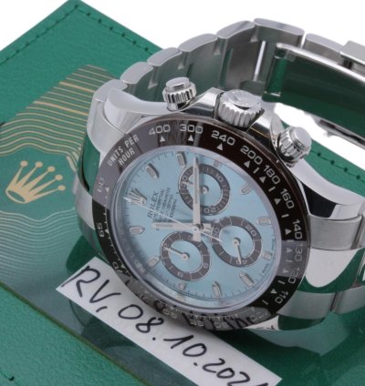 Rolex Daytona Rolex Daytona Platin Ref 116509 Unworn Lc100
