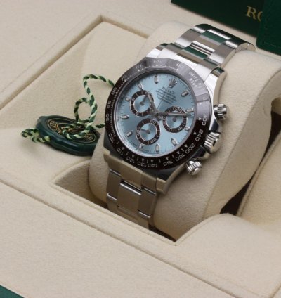 Rolex Daytona Rolex Daytona Platin Ref 116509 Unworn Lc100
