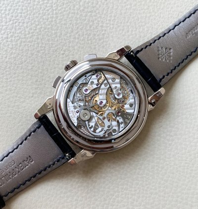 Patek Philippe Perpetual Calendar Chronograph 5270g Blue Dial Perpetual Calendar Chronograph