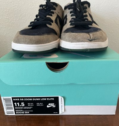 Nike Sb Dunk Low Elite Grey Obsidian