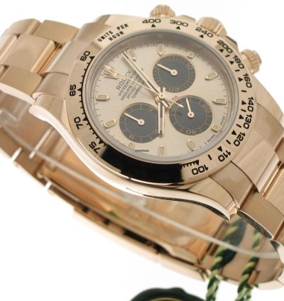 Rolex Daytona Rose Gold 18kt Sunburst Dial 116505