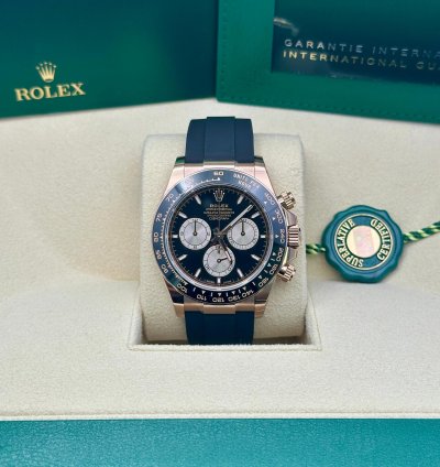 Rolex Daytona Rose Gold Black Dial