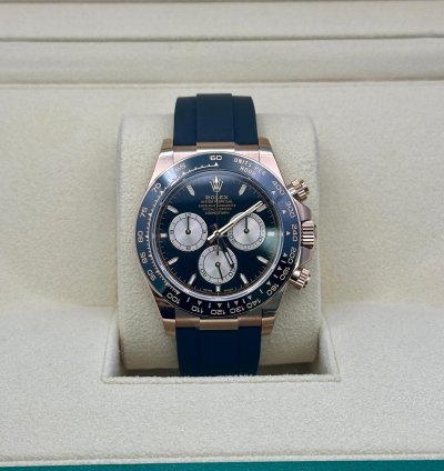 Rolex Daytona Rose Gold Black Dial