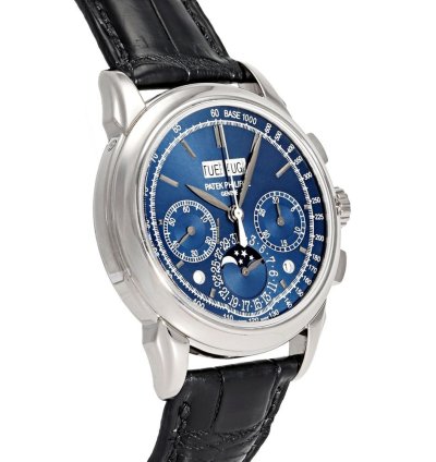 Patek Philippe Perpetual Calendar Chronograph 5270g-014 Manual Winding White Gold Good