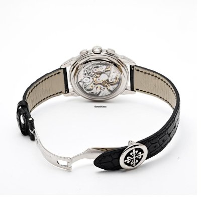 Patek Philippe Perpetual Calendar Chronograph 5270g-014 Manual Winding White Gold Good