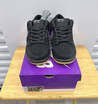 Nike Sb Dunk Low Fog Sz 11 Bq6817-010 New Skateboarding