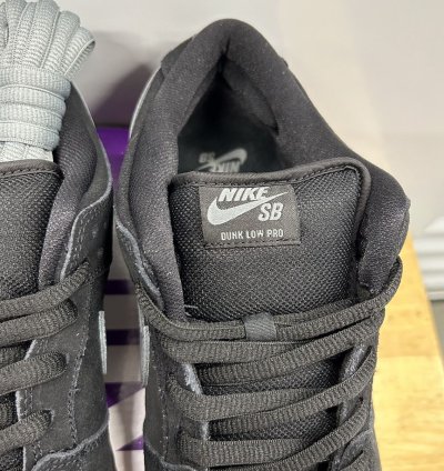 Nike Sb Dunk Low Fog Sz 11 Bq6817-010 New Skateboarding