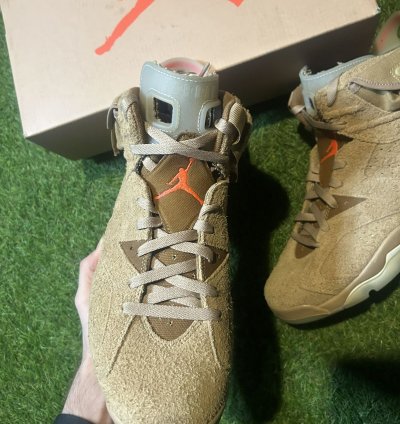 Jordan 6 Travis Scott Khaki