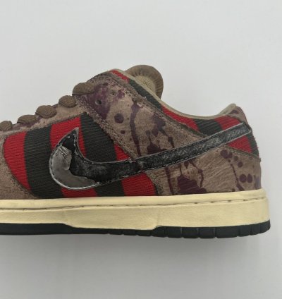 Nike Sb Dunk Low Freddy Krueger Rare Sample Size 9 Used