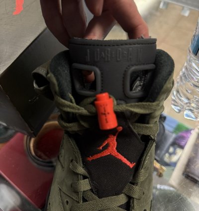 Jordan 6 Travis Scott Olive cn1084-200 Og Size 9