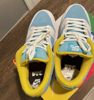Nike Sb Dunk Low Ftc Lagoon Pulse