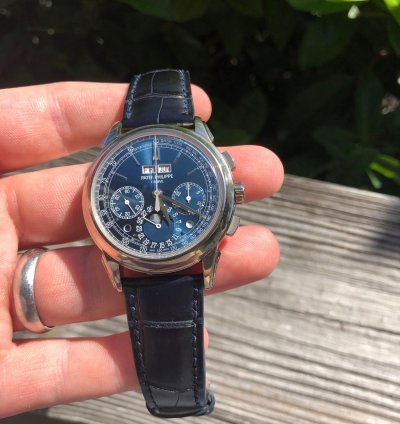 Patek Philippe Perpetual Calendar Chronograph 5270g-019 Blue Dial Perpetual Calendar Chronograph