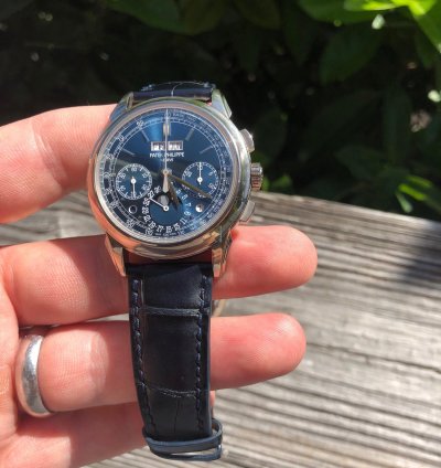 Patek Philippe Perpetual Calendar Chronograph 5270g-019 Blue Dial Perpetual Calendar Chronograph