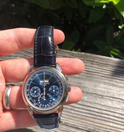 Patek Philippe Perpetual Calendar Chronograph 5270g-019 Blue Dial Perpetual Calendar Chronograph