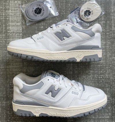 Ald New Balance 550 Grey Silver