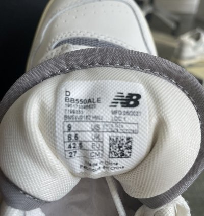 Ald New Balance 550 Grey Silver