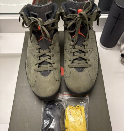 Jordan 6 Travis Scott Retro Olive