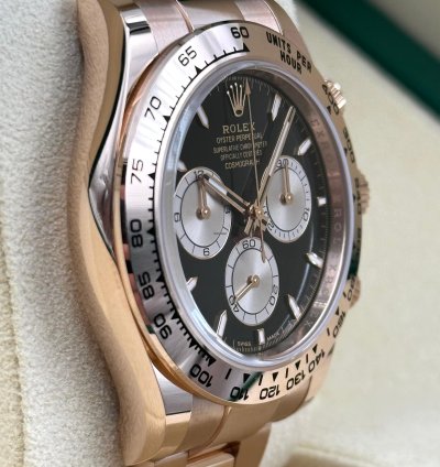 Rolex Daytona Rose Gold Black Dial 126505 Unworn 2024