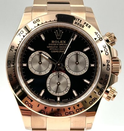 Rolex Daytona Rose Gold Black Dial 126505 Unworn 2024