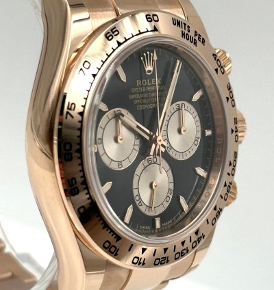 Rolex Daytona Rose Gold Black Dial 126505 Unworn 2024