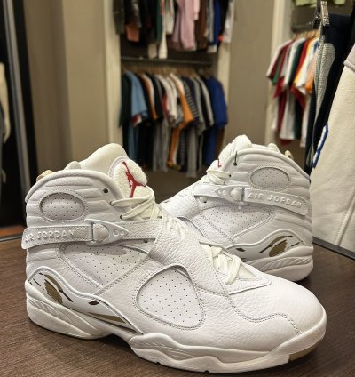 Jordan 8 Retro Ovo White