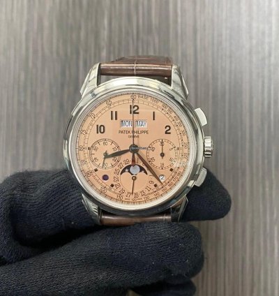 Patek Philippe Perpetual Calendar Chronograph 5270p Salmon Perpetual Calendar Chronograph