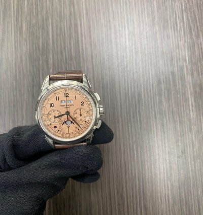 Patek Philippe Perpetual Calendar Chronograph 5270p Salmon Perpetual Calendar Chronograph