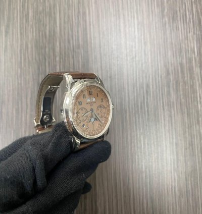 Patek Philippe Perpetual Calendar Chronograph 5270p Salmon Perpetual Calendar Chronograph