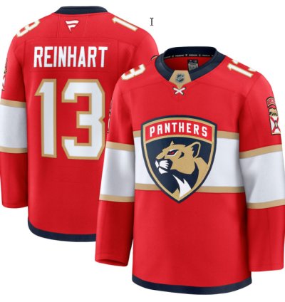 Mens Sam Reinhart Jersey 13 Florida Panthers 2025 Premium All Stitched
