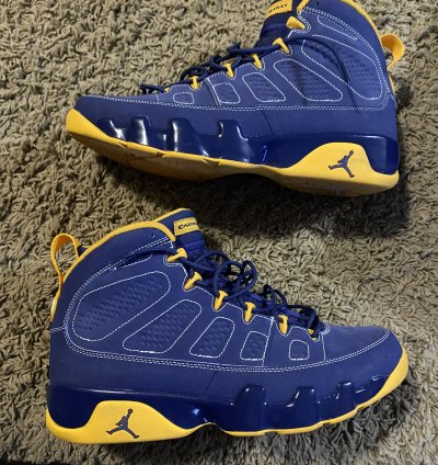 Jordan 9 Calvin Bailey Sz 10
