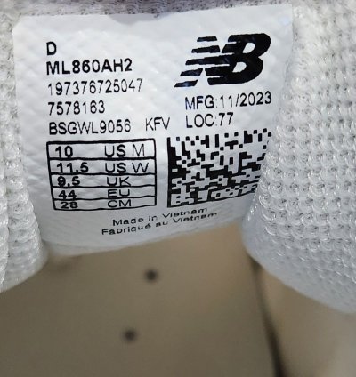 Ald New Balance 860v2