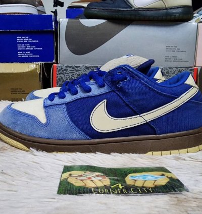 Nike Sb Dunk Low Gold Rail