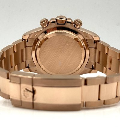 Rolex Daytona Rose Gold Black Diamond Dial 126505 Unworn 2024