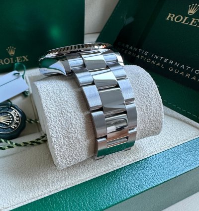 Rolex Sky-dweller New 2023 Blue Dial Stainless Steel Oyster Bracelet Fluted Bezel 42mm