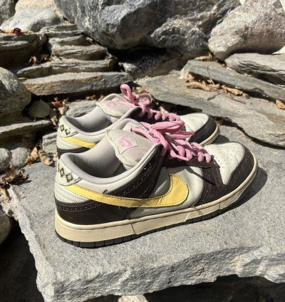 Nike Sb Dunk Low Golf Net - Brown
