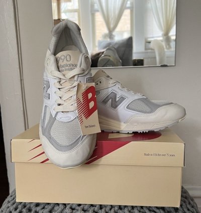 Ald New Balance 990v2 Miusa Sea Salt