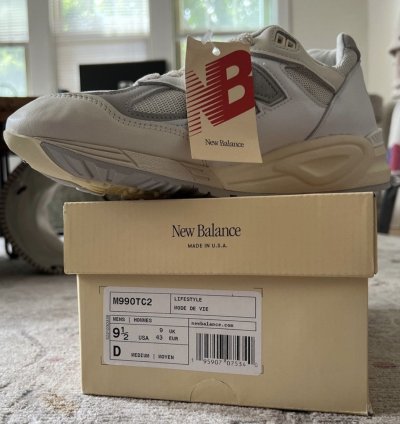 Ald New Balance 990v2 Miusa Sea Salt