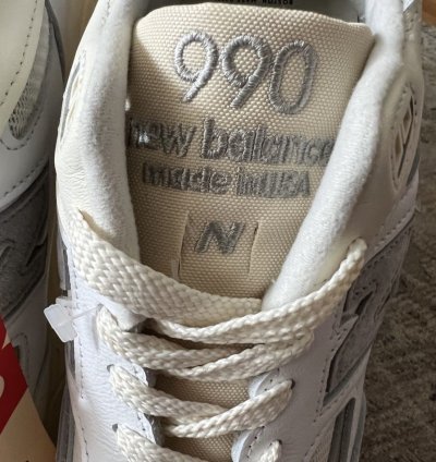 Ald New Balance 990v2 Miusa Sea Salt